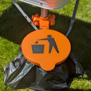 Kamp - Piknik Masası Çöp Atık Kutusu